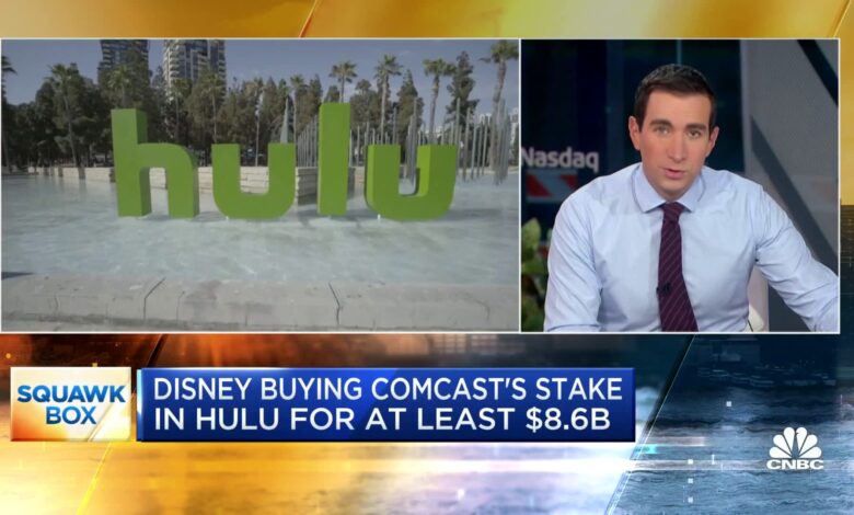 Disney to buy remaining Hulu stake from Comcast in widely expected move