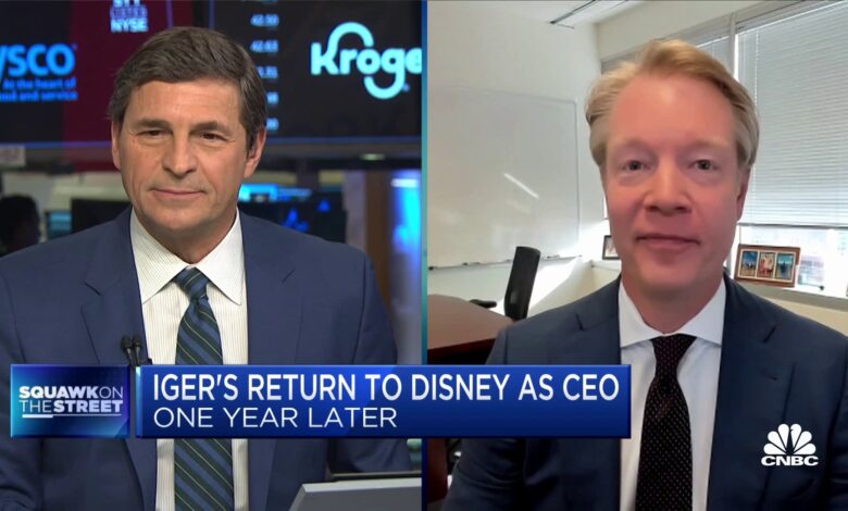 Bob Iger has been 'fixing' Disney and putting the company in a position to grow: Guggenheim's Morris